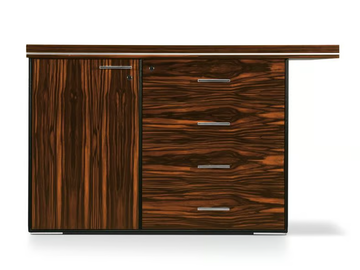 ARES - Rectangular wooden office desk with drawers by i 4 Mariani - view 3